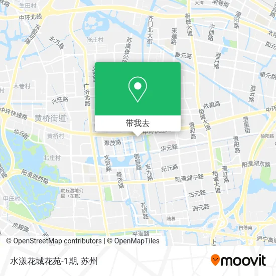 水漾花城花苑-1期地图