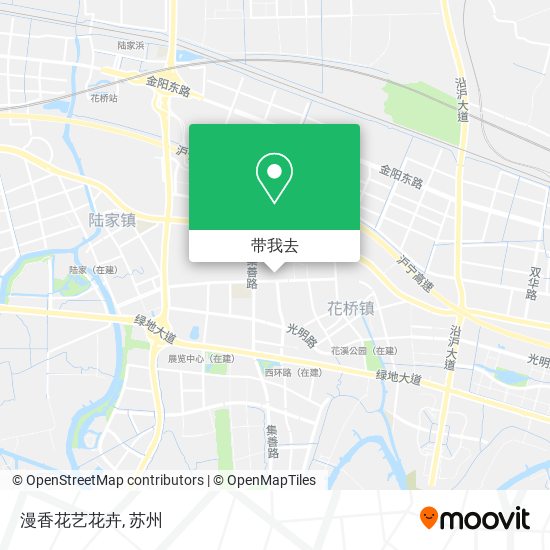 漫香花艺花卉地图