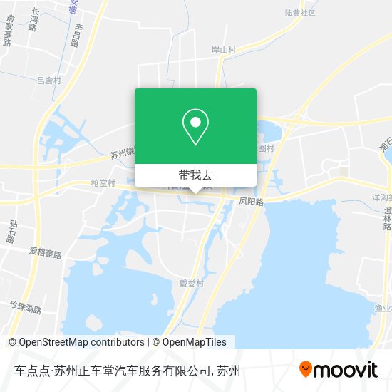车点点·苏州正车堂汽车服务有限公司地图
