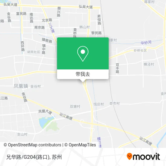 兄华路/G204(路口)地图