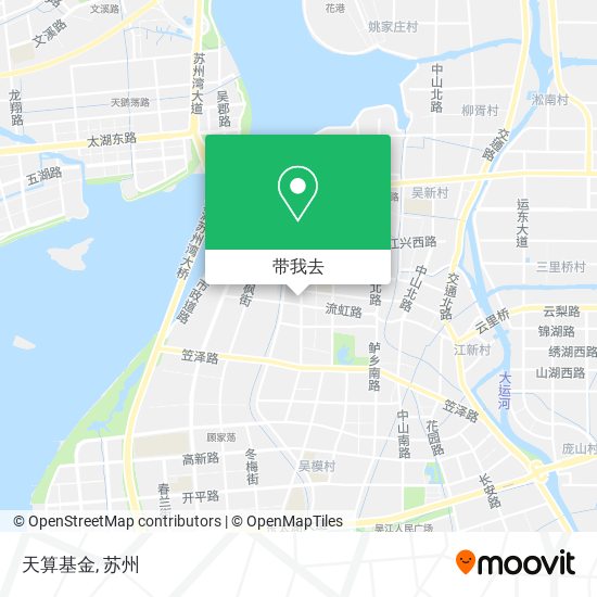 天算基金地图