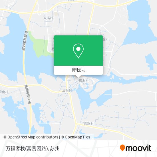 万福客栈(富贵园路)地图