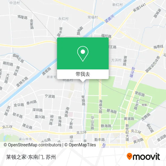 莱顿之家-东南门地图