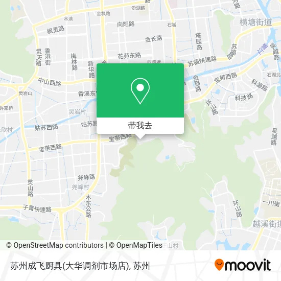 苏州成飞厨具(大华调剂市场店)地图