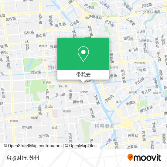 启照财行地图