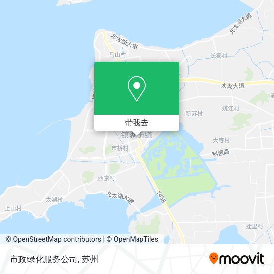 市政绿化服务公司地图