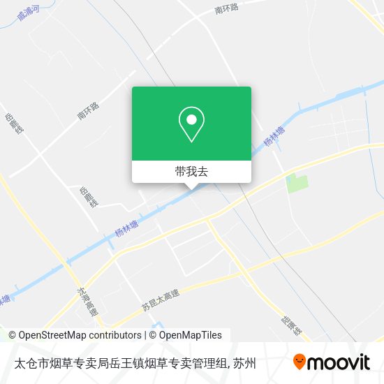 太仓市烟草专卖局岳王镇烟草专卖管理组地图