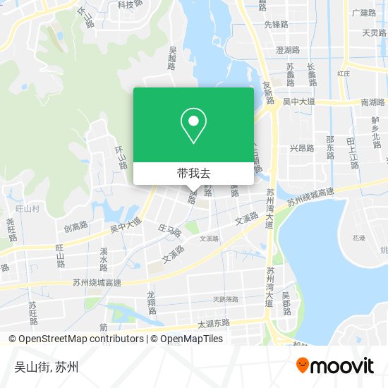 吴山街地图
