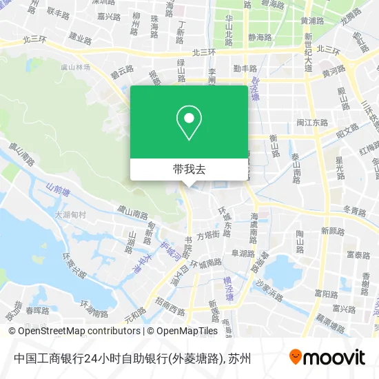 中国工商银行24小时自助银行(外菱塘路)地图