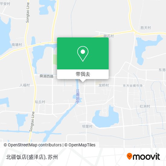 北疆饭店(盛泽店)地图