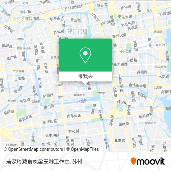 若深珍藏詹栋梁玉雕工作室地图