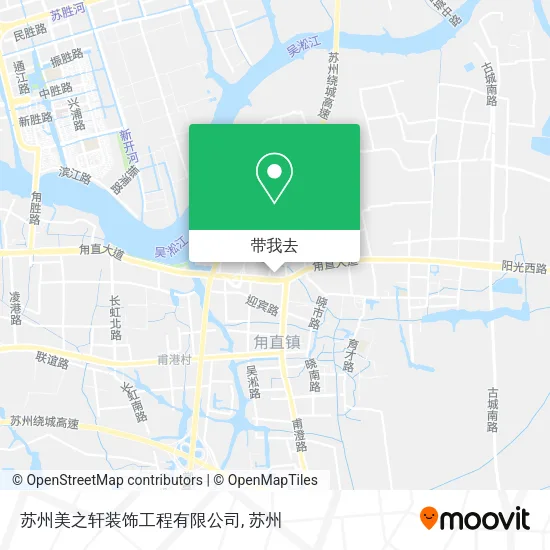 苏州美之轩装饰工程有限公司地图