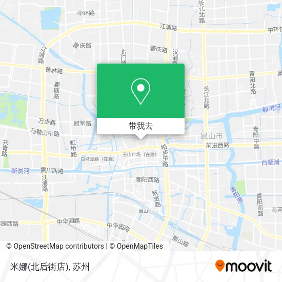米娜(北后街店)地图