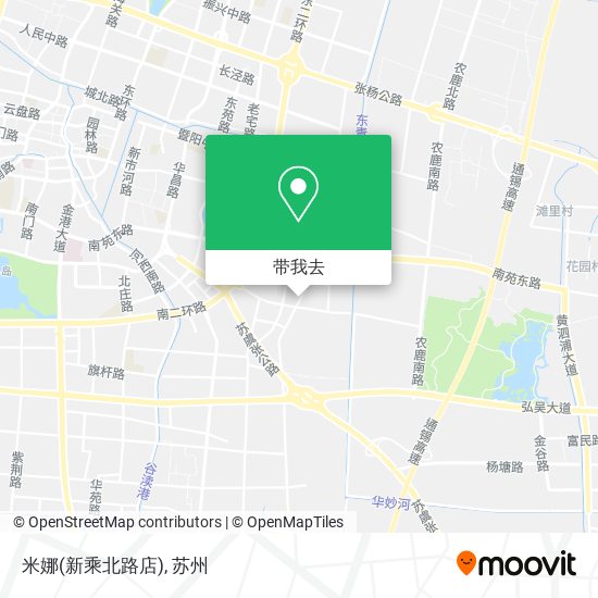 米娜(新乘北路店)地图