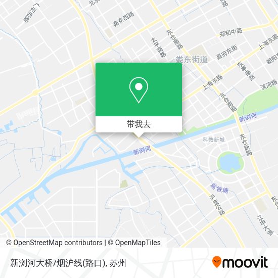 新浏河大桥/烟沪线(路口)地图