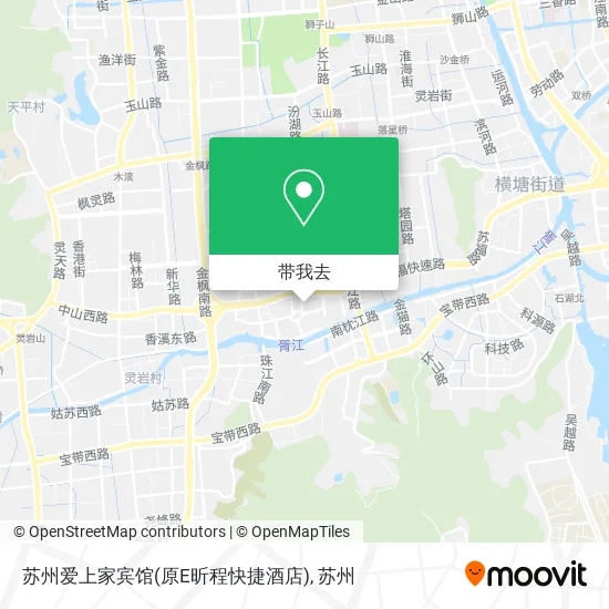 苏州爱上家宾馆(原E昕程快捷酒店)地图