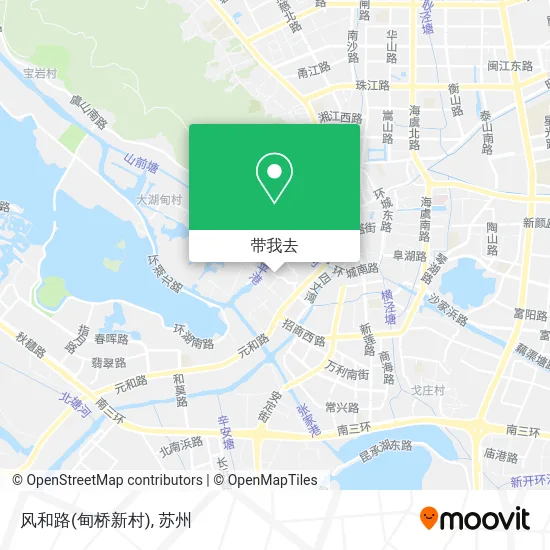 风和路(甸桥新村)地图