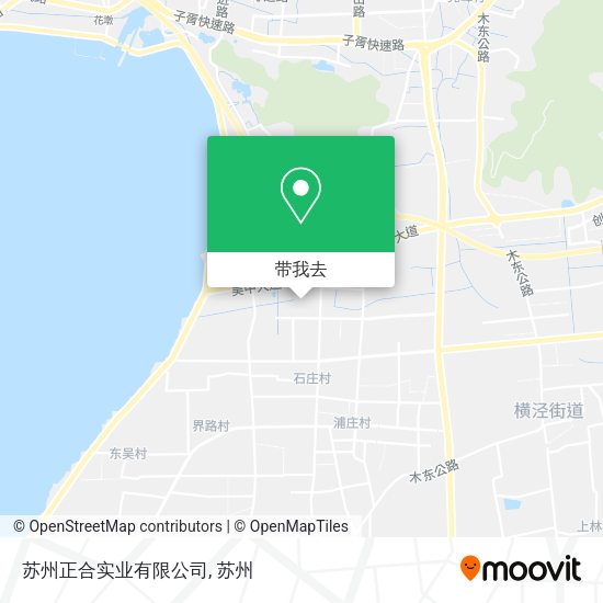 苏州正合实业有限公司地图