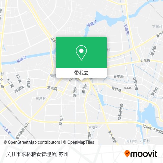吴县市东桥粮食管理所地图