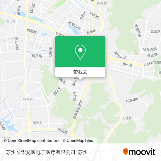 苏州长华光医电子医疗有限公司地图