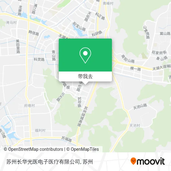 苏州长华光医电子医疗有限公司地图