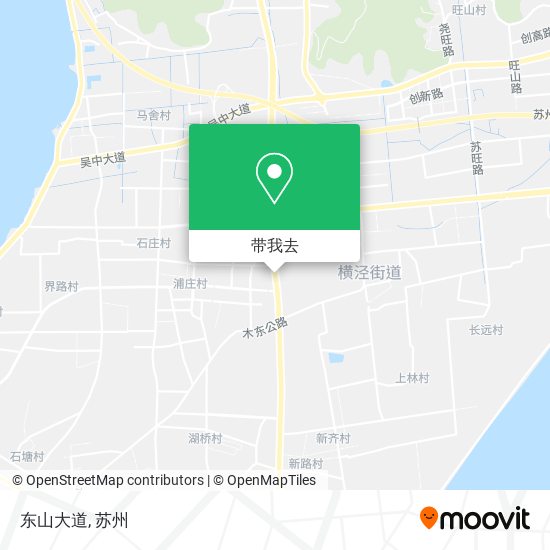 东山大道地图