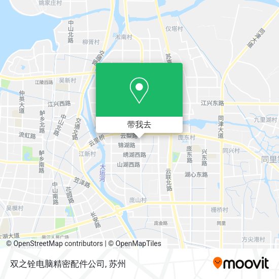 双之铨电脑精密配件公司地图