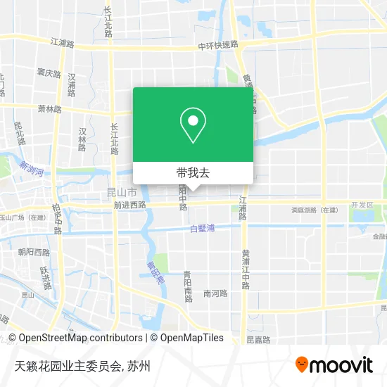 天籁花园业主委员会地图
