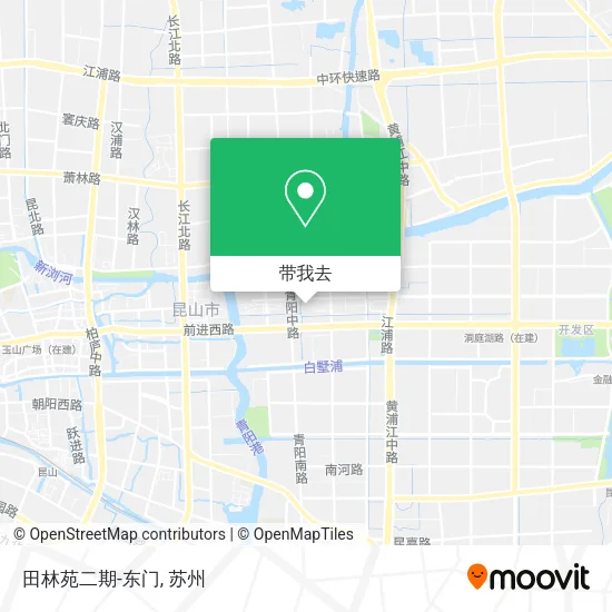 田林苑二期-东门地图