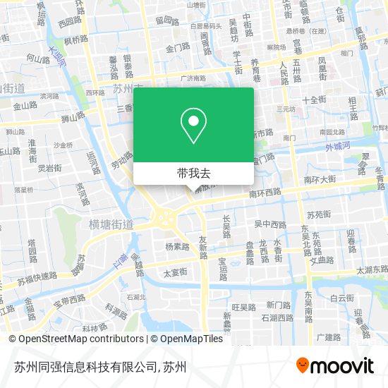 苏州同强信息科技有限公司地图