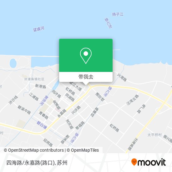 四海路/永嘉路(路口)地图