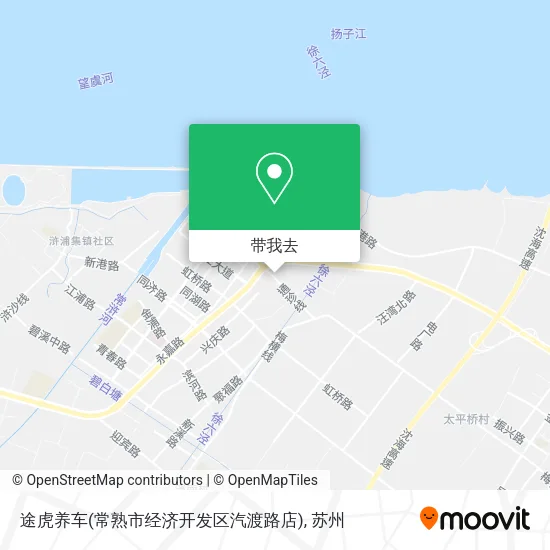 途虎养车(常熟市经济开发区汽渡路店)地图
