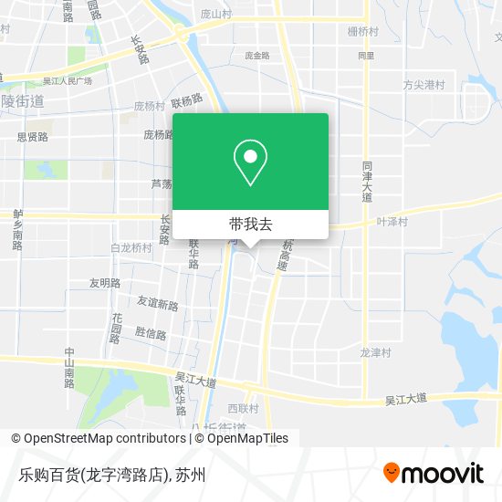 乐购百货(龙字湾路店)地图