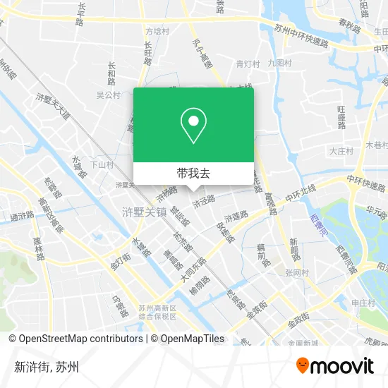 新浒街地图