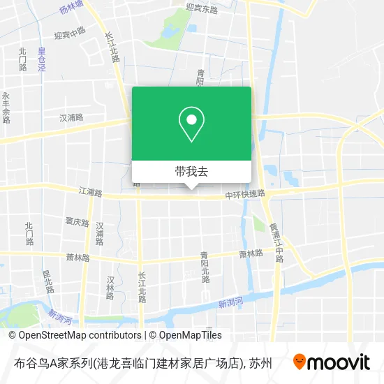 布谷鸟A家系列(港龙喜临门建材家居广场店)地图