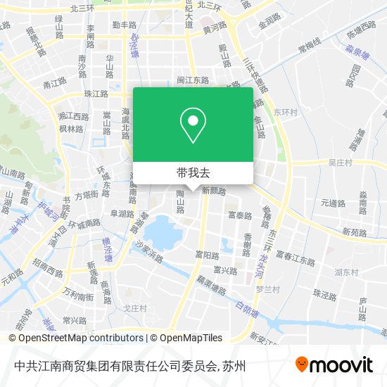 中共江南商贸集团有限责任公司委员会地图