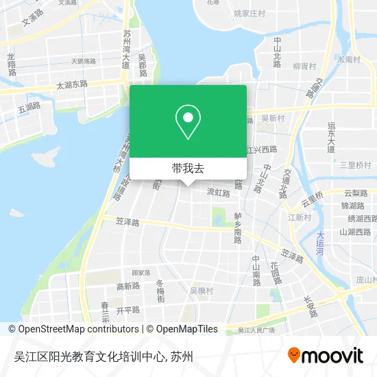 吴江区阳光教育文化培训中心地图