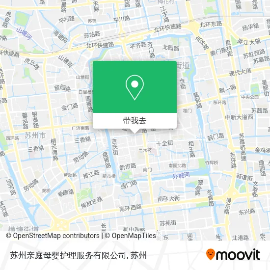 苏州亲庭母婴护理服务有限公司地图