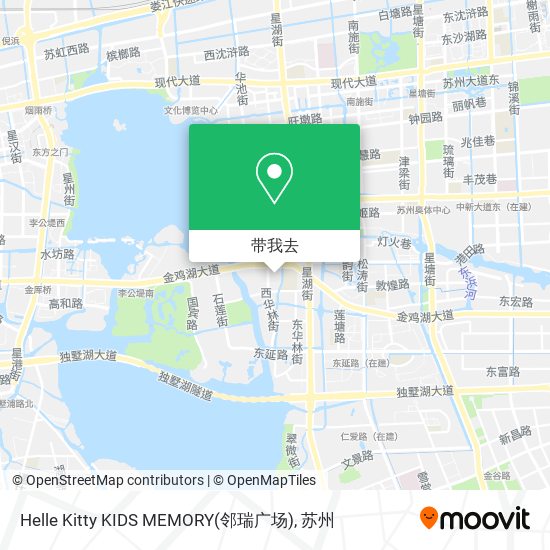 Helle Kitty KIDS MEMORY(邻瑞广场)地图