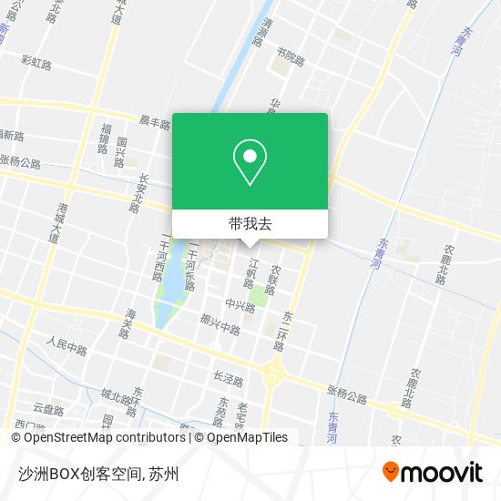 沙洲BOX创客空间地图