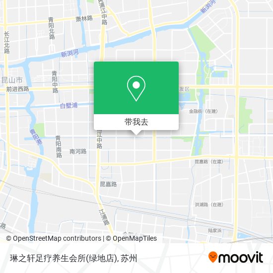 琳之轩足疗养生会所(绿地店)地图