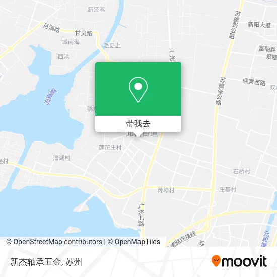 新杰轴承五金地图