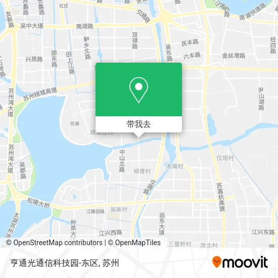亨通光通信科技园-东区地图