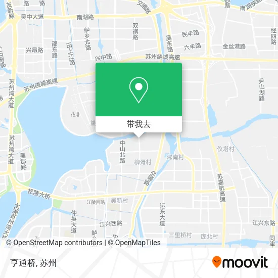 亨通桥地图