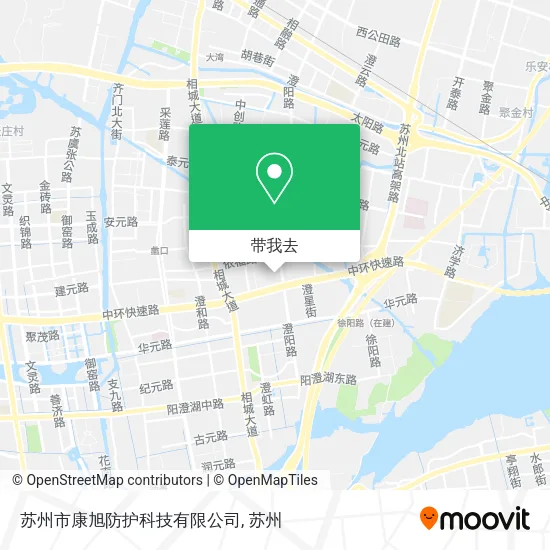 苏州市康旭防护科技有限公司地图