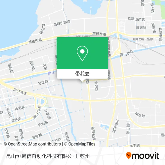 昆山恒易信自动化科技有限公司地图