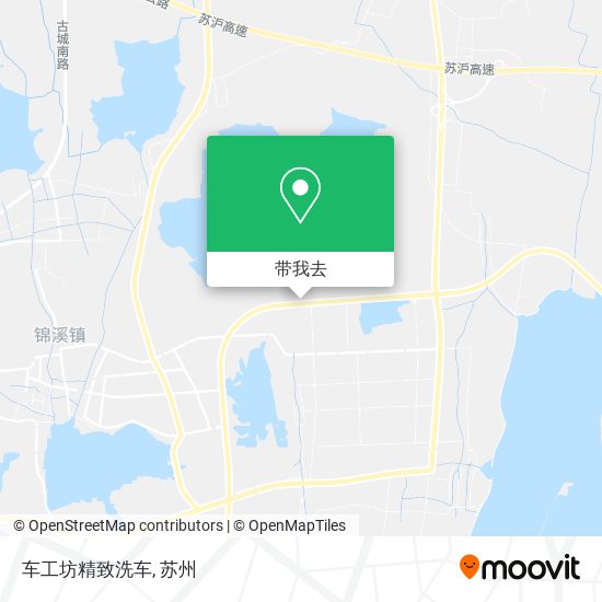 车工坊精致洗车地图