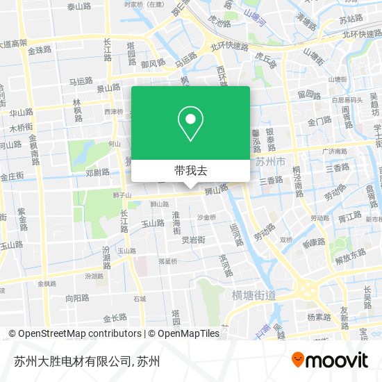 苏州大胜电材有限公司地图