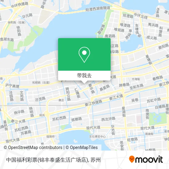 中国福利彩票(锦丰泰盛生活广场店)地图