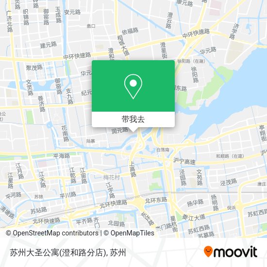 苏州大圣公寓(澄和路分店)地图